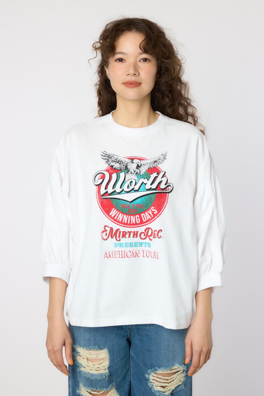 RODEO CROWNS「VariousバルーンスリーブTシャツ」|Tシャツ・カットソー|