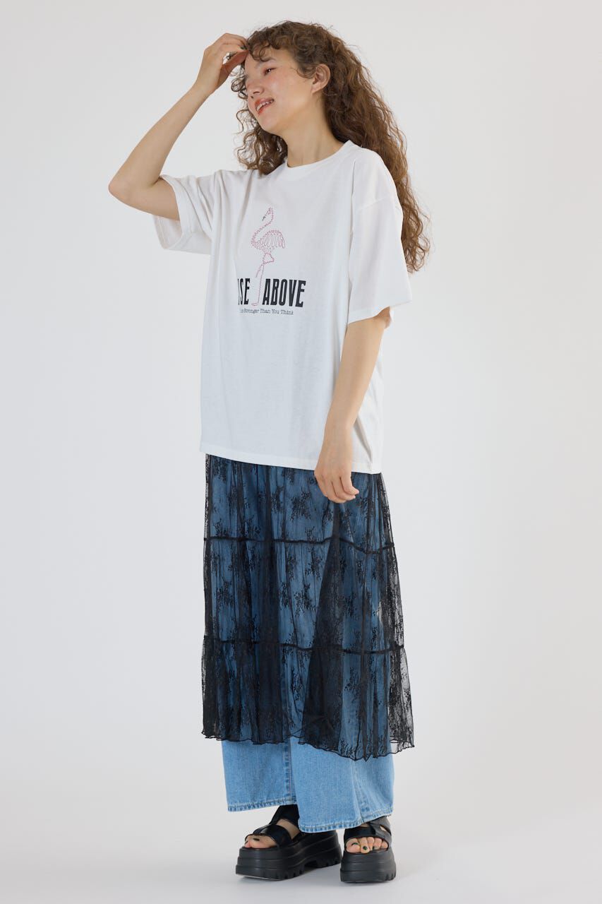 RODEO CROWNS「Embroidery motif Tシャツ」|Tシャツ・カットソー|