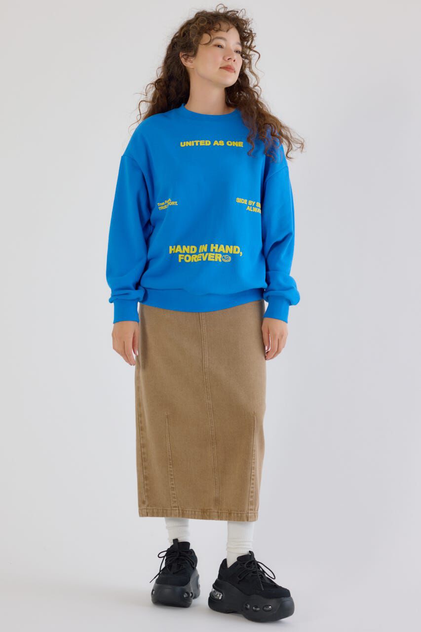 RODEO CROWNS「メッセージスウェットトップス」|Tシャツ・カットソー|