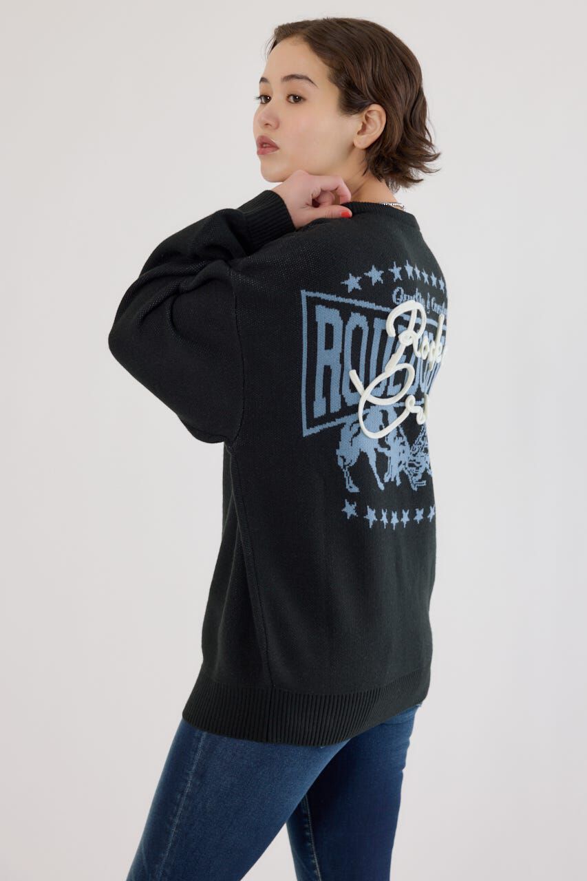 RODEO CROWNS「ロープロゴニットトップス」|ニット・セーター|