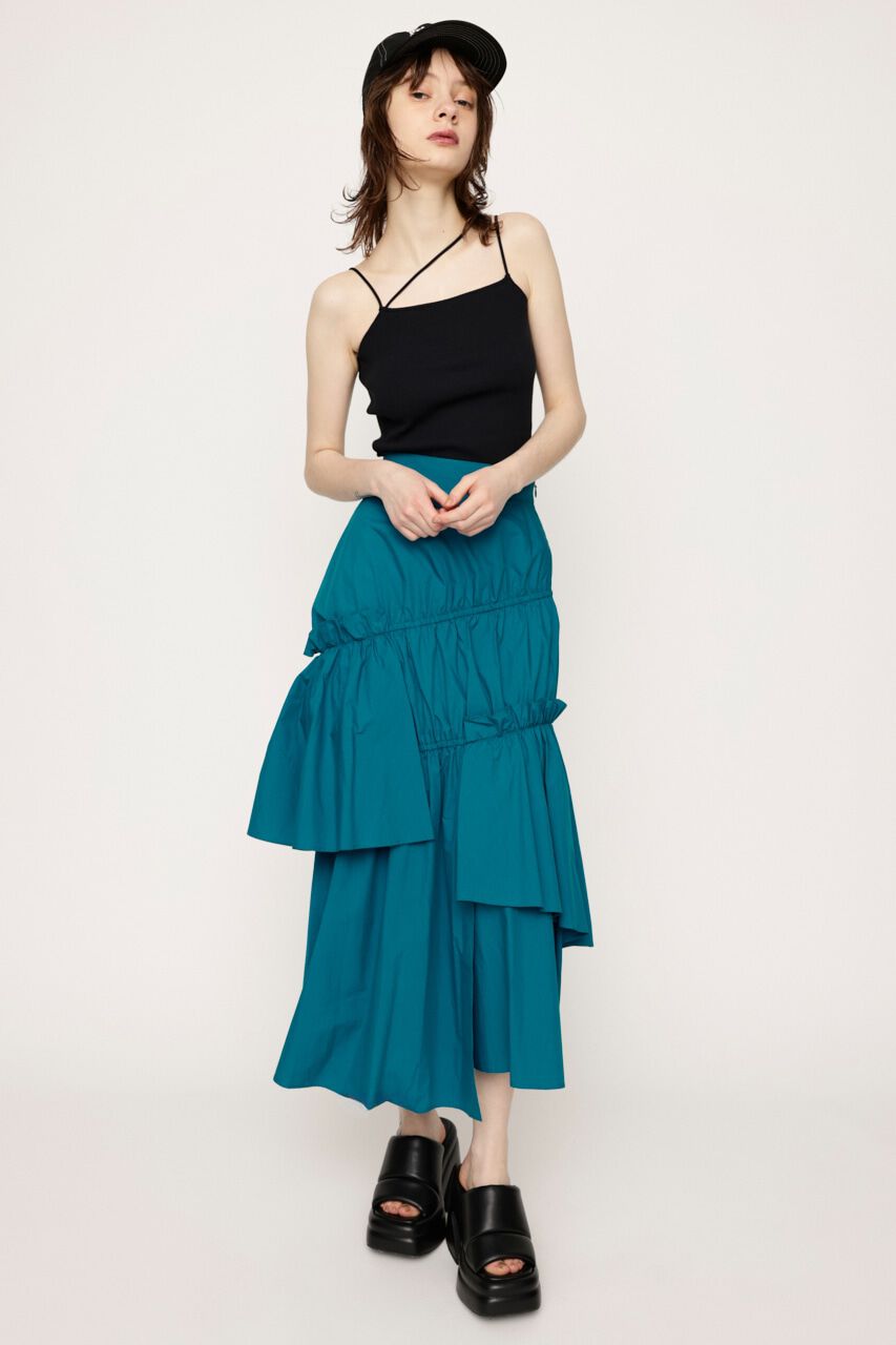 SLY「ASYMMETRY FRILL スカート」|スカート|
