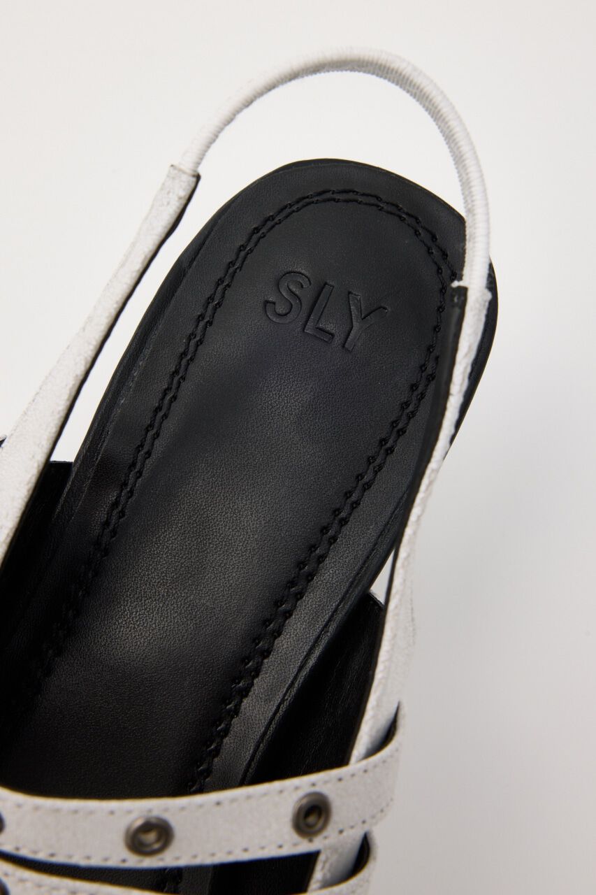 SLY「POINTED TOE BELT サンダル」|サンダル|
