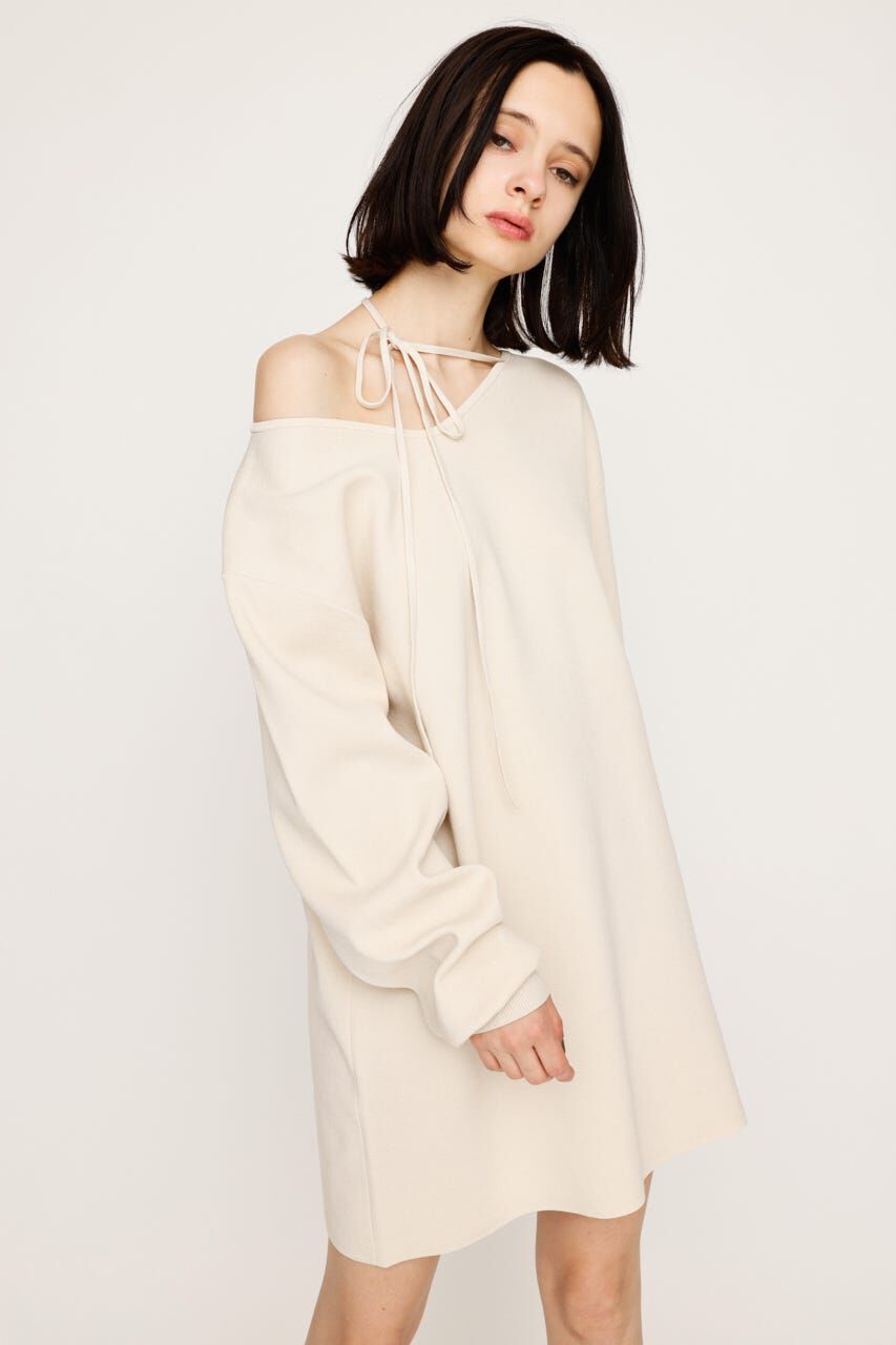 SLY「ASYMMETRY NECK LOOSE ワンピース」|ワンピース|