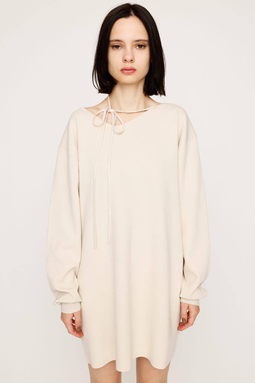 SLY「ASYMMETRY NECK LOOSE ワンピース」|ワンピース|