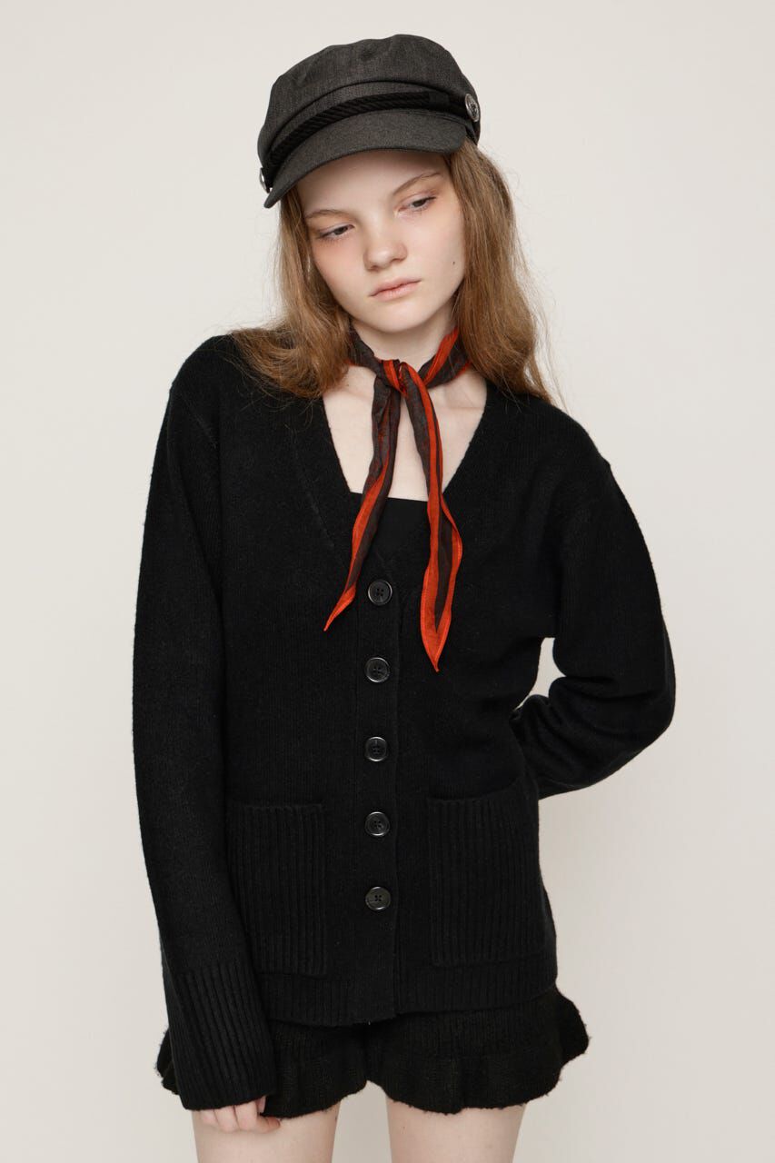 SLY「V NECK BUTTON カーディガン」|カーディガン|