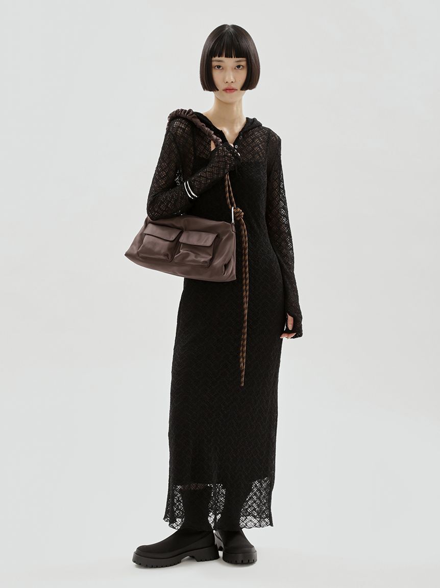 emmi atelier「【ONLINE限定カラーあり】ギャザーショルダーコードバッグ」|ショルダー・メッセンジャー|
