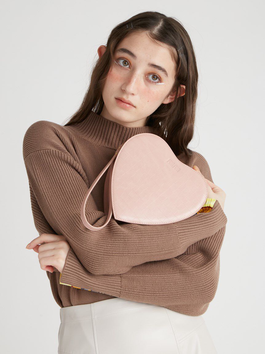 FURFUR「【WEB限定カラー】ハートハンドバッグ」|ハンドバッグ|