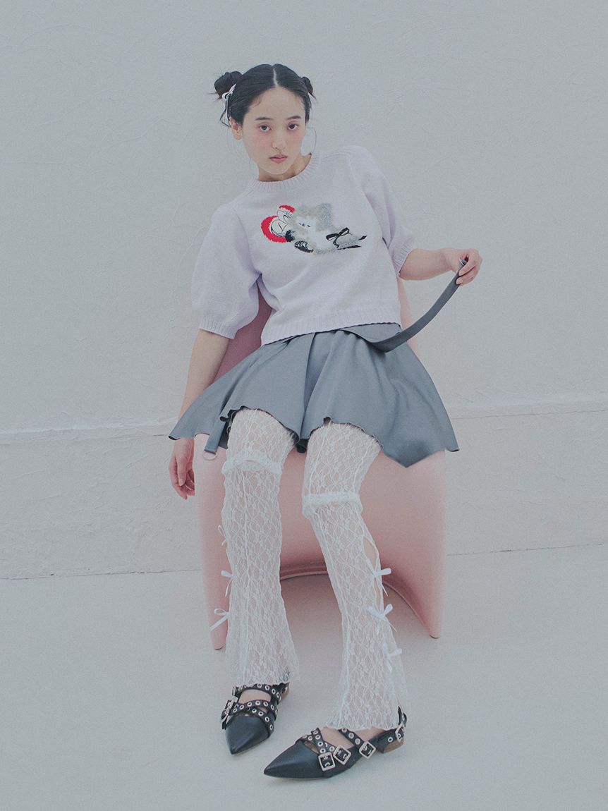 FURFUR「クロスストラップアイレットシューズ」|サンダル|