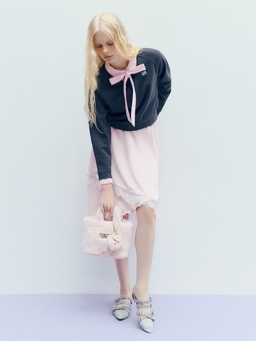 FURFUR「クロスストラップアイレットシューズ」|サンダル|