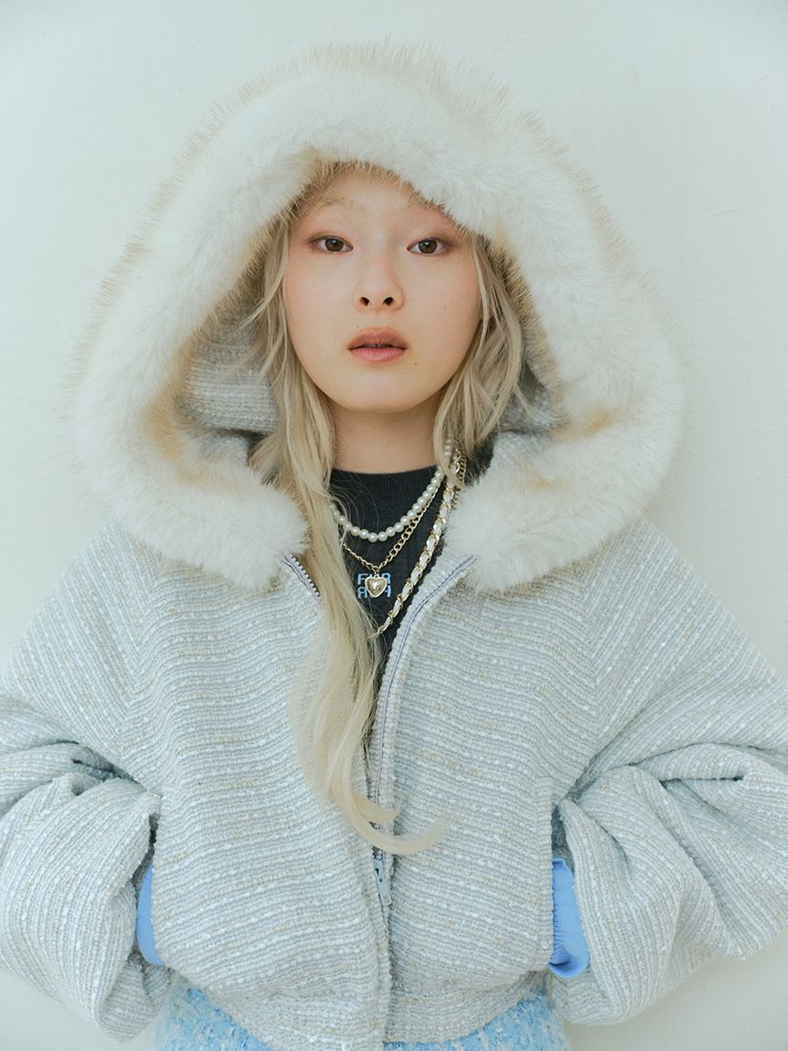 FURFUR「パールチェーンロングネックレス」|ネックレス|