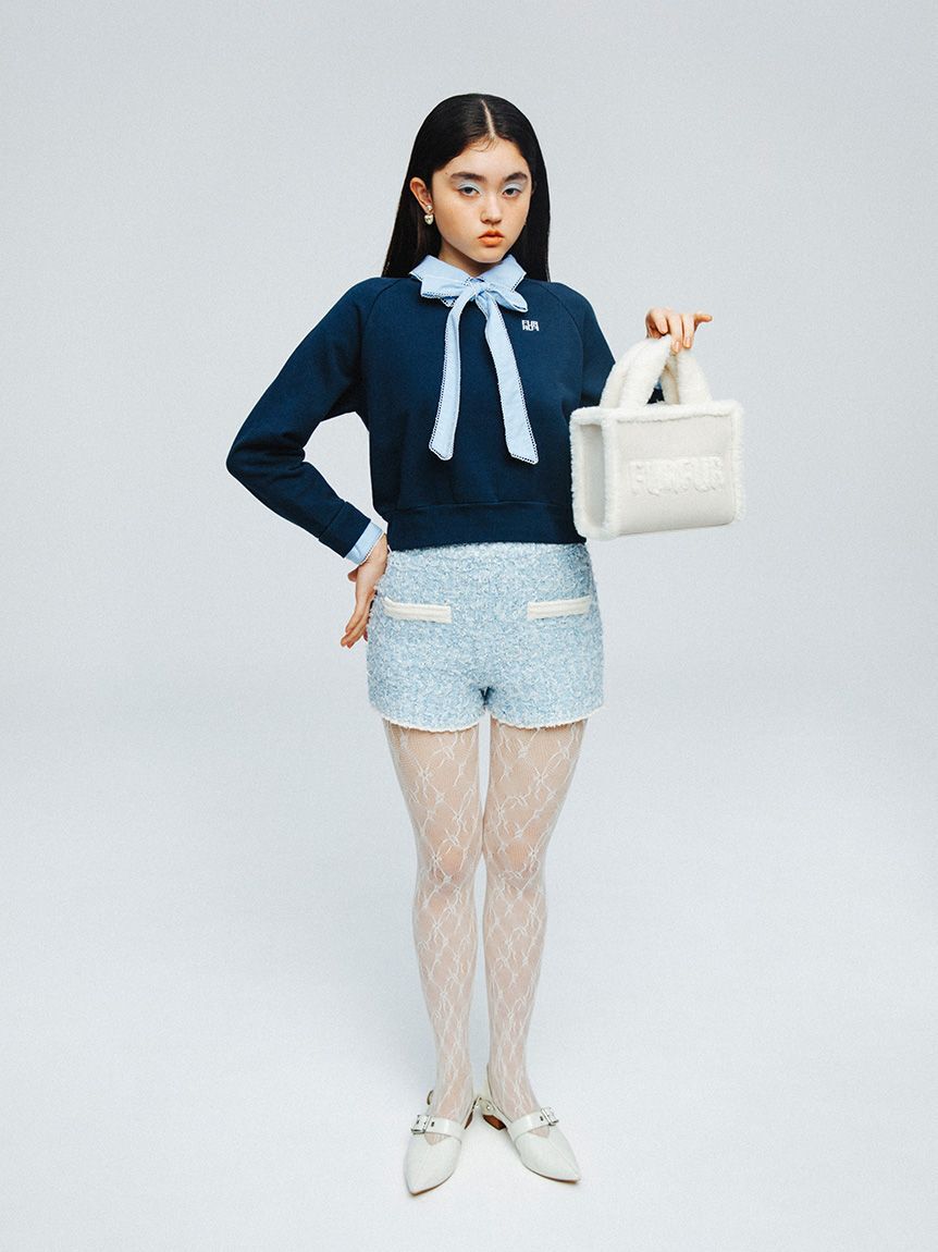 FURFUR「ファンシーツイードニットパンツ」|その他|
