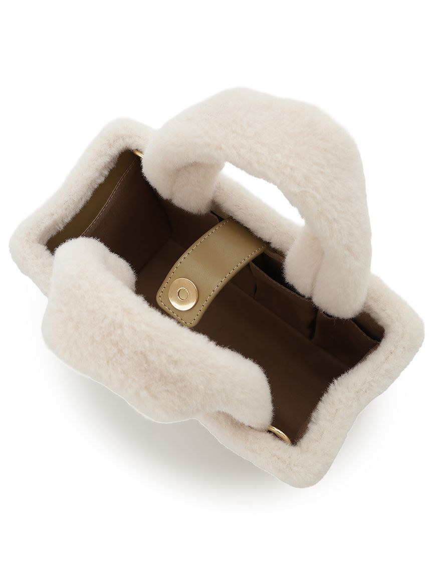 FURFUR「【WEB・一部店舗限定カラー】ムートンロゴトートバッグ」|トートバッグ|