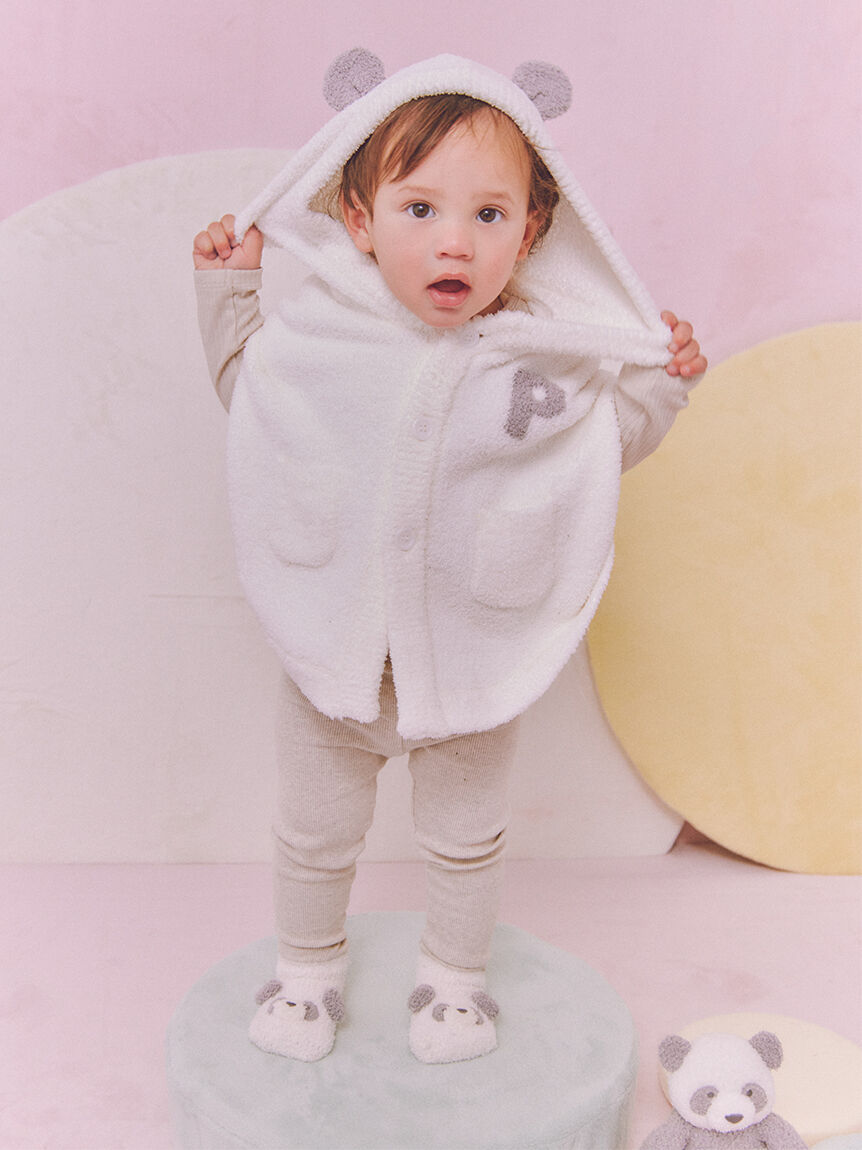 GELATO PIQUE KIDS & BABY「【限定カラーあり】【BABY】パウダーアニマルポンチョ」|その他ベビーウェア|