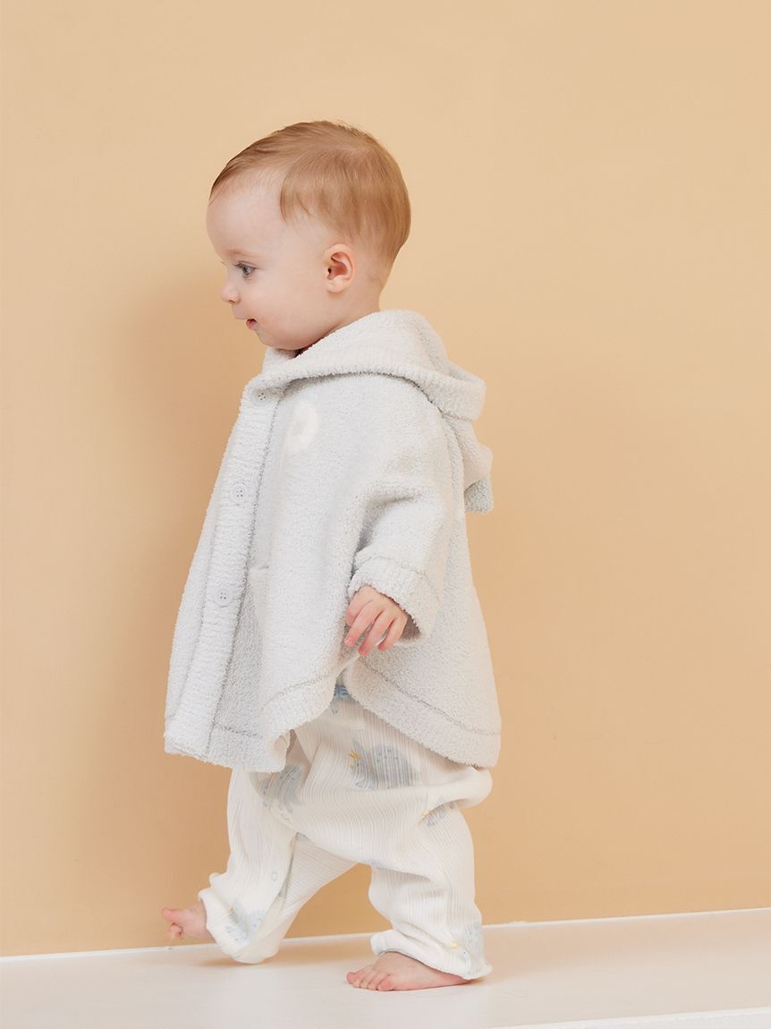 GELATO PIQUE KIDS & BABY「【ラッピング済み】【BABY】パウダーアニマルポンチョ&スタイセット BOX付き」|その他ベビー用品|