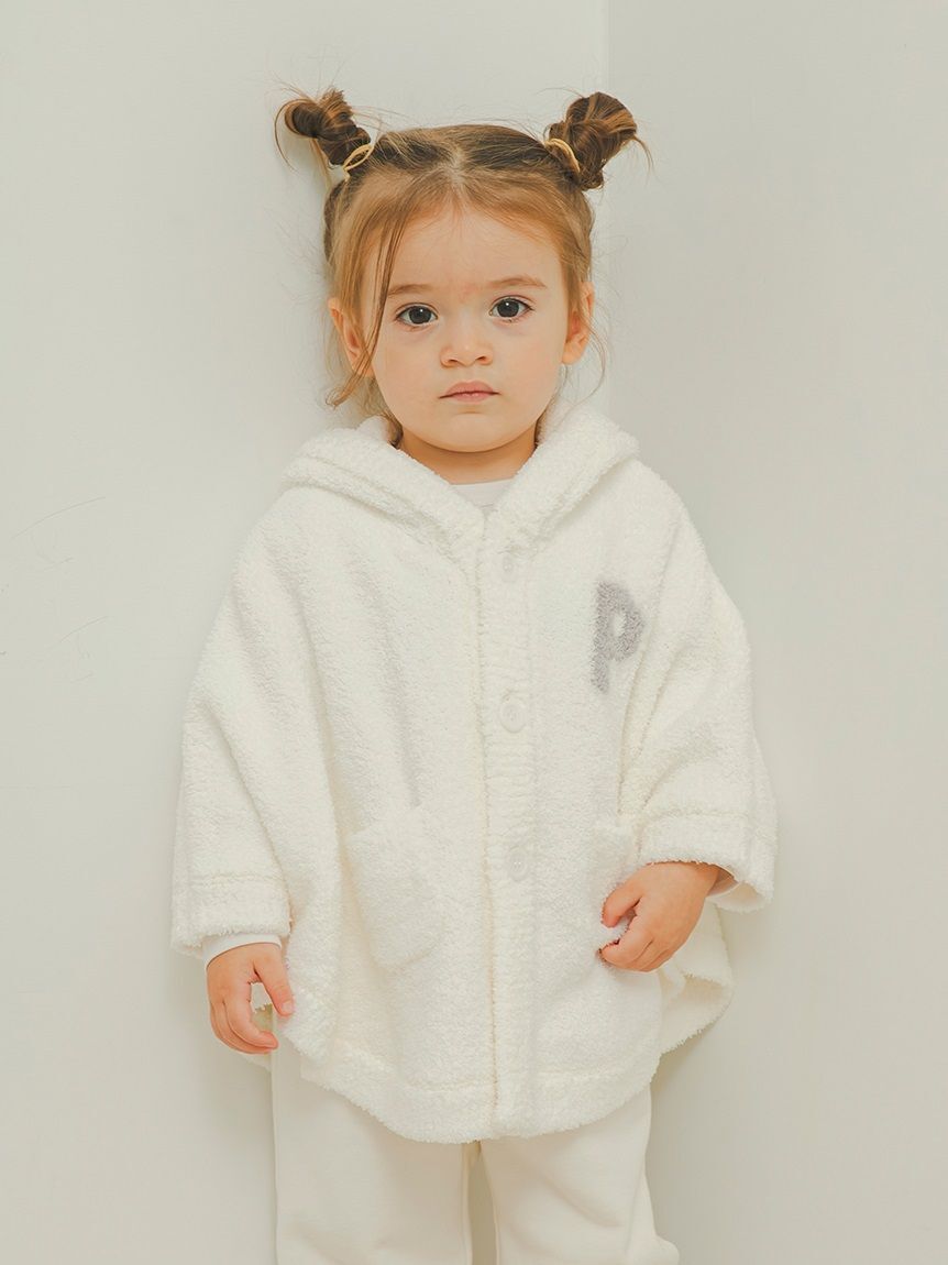 GELATO PIQUE KIDS & BABY「【ラッピング済み】【BABY】パウダーアニマルポンチョ&スタイセット BOX付き」|その他ベビー用品|