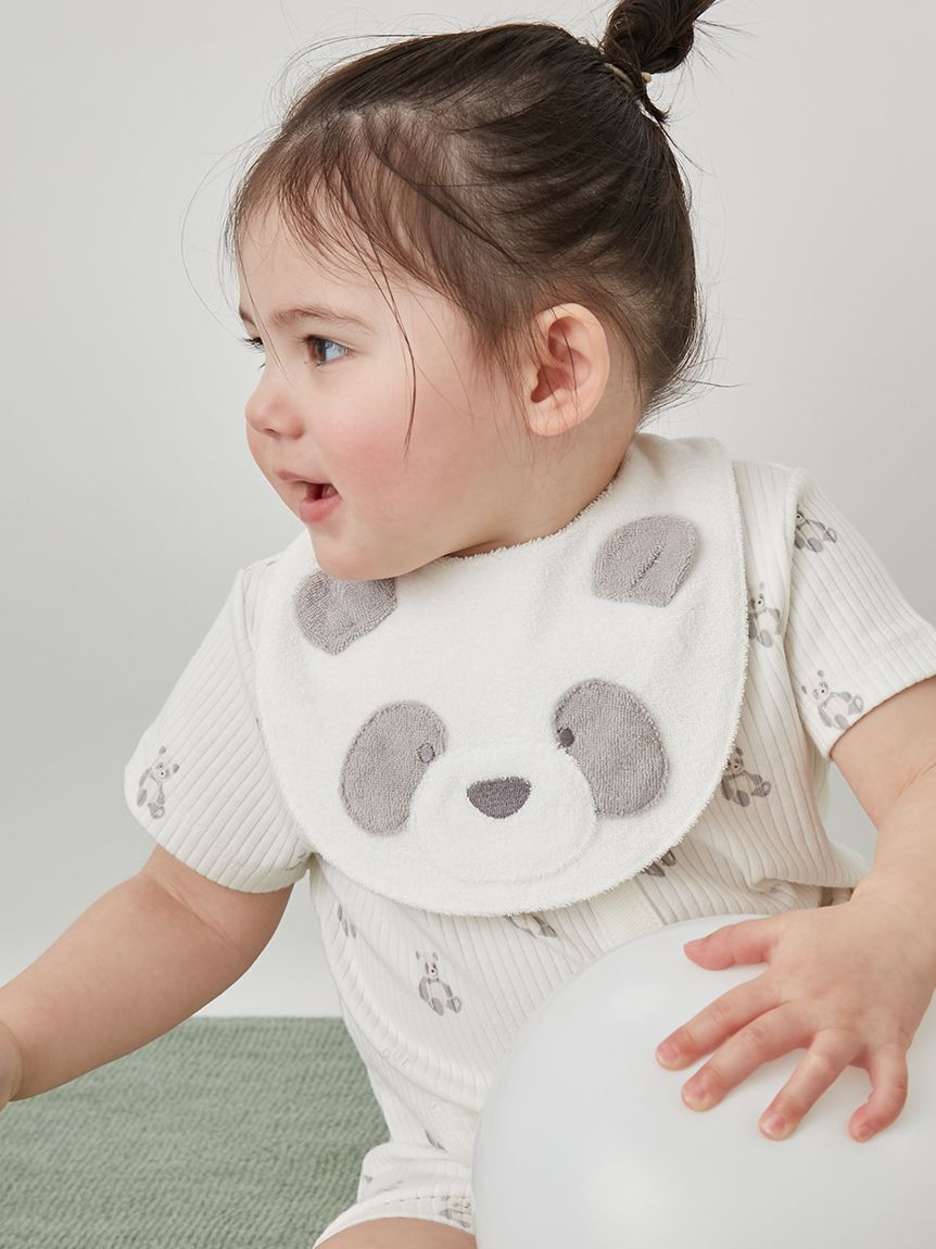 GELATO PIQUE KIDS & BABY「【ラッピング済み】【BABY】パウダーアニマルポンチョ&スタイセット BOX付き」|その他ベビー用品|