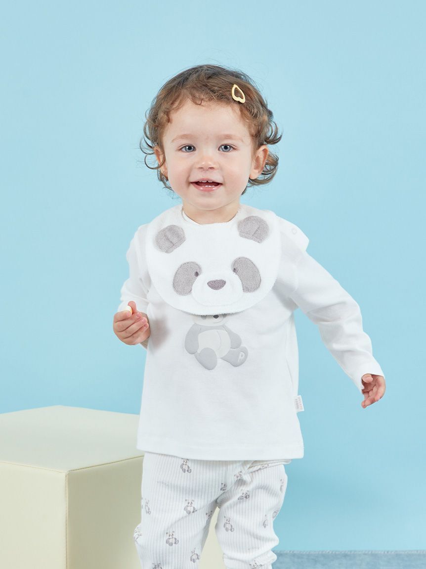 GELATO PIQUE KIDS & BABY「【ラッピング済み】【BABY】パウダーアニマルポンチョ&スタイセット BOX付き」|その他ベビー用品|