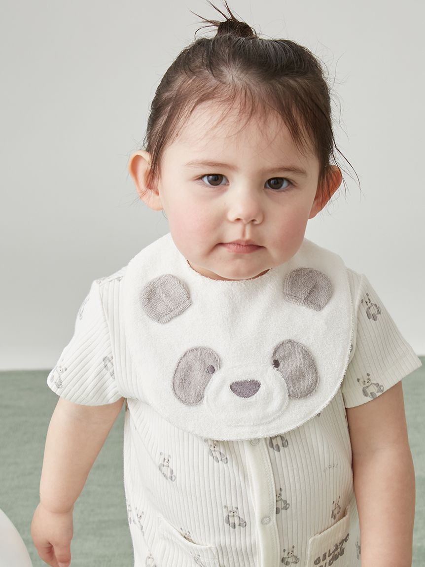 GELATO PIQUE KIDS & BABY「【ラッピング済み】【BABY】パウダーアニマルポンチョ&スタイセット BOX付き」|その他ベビー用品|