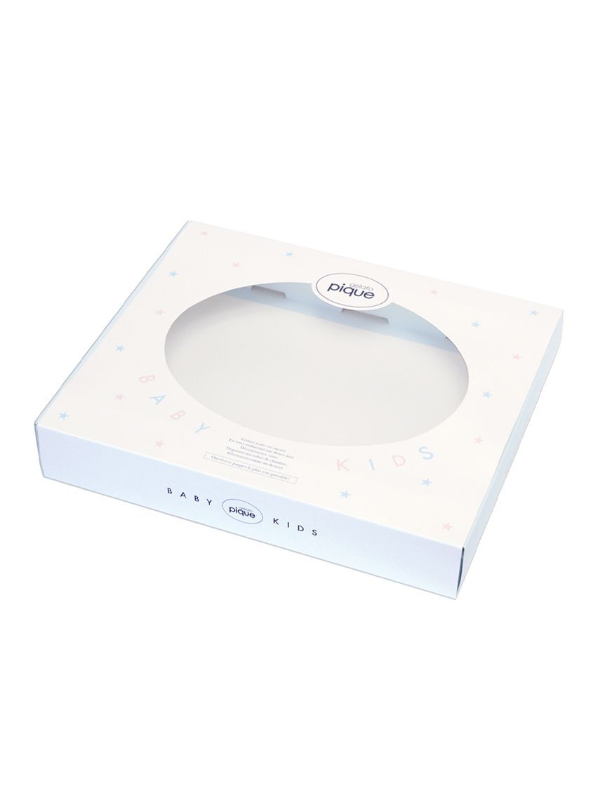 GELATO PIQUE KIDS & BABY「【ラッピング済み】【BABY】パウダーアニマルポンチョ&スタイセット BOX付き」|その他ベビー用品|