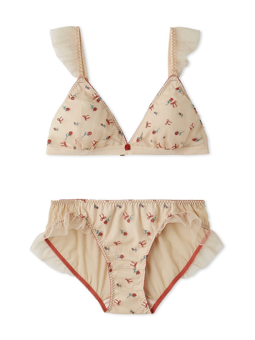 LILY BROWN Lingerie「【LILY BROWN Lingerie】ブラレットセット/プティ ローズ」|インナー|