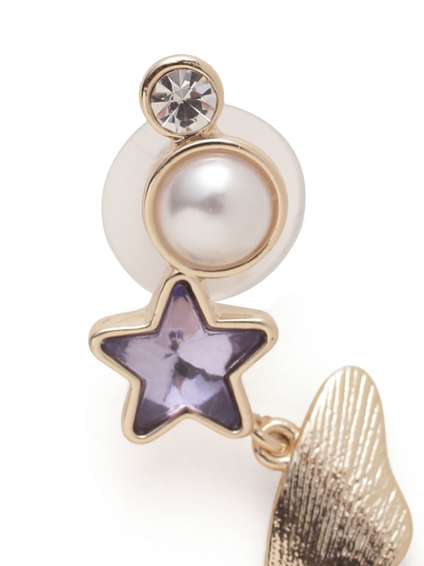 LILY BROWN「【LILY BROWN&times;ANNA SUI】バタフライスターピアス」|ピアス|