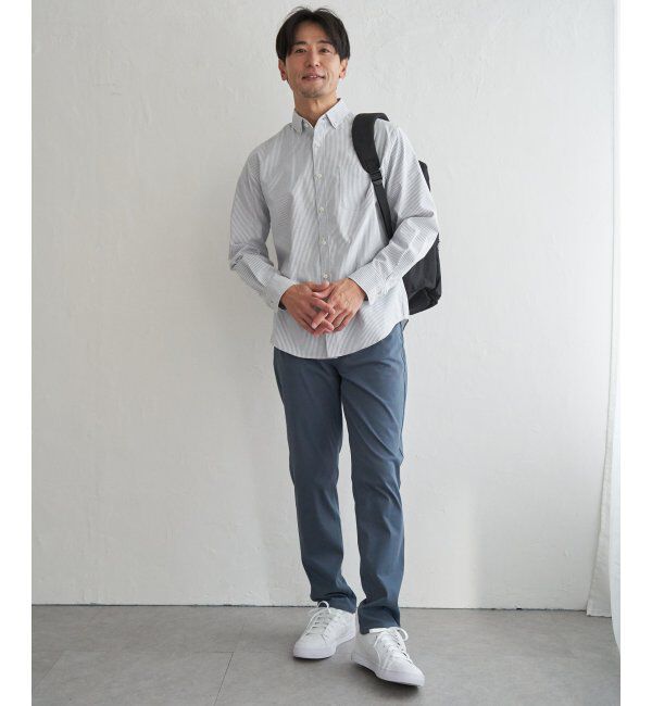 ikka「【雑誌MonoMax4月号掲載】GOKU楽パンツ EASY STRETCH 5ポケット「小泉孝太郎さん着用モデル」」|その他|