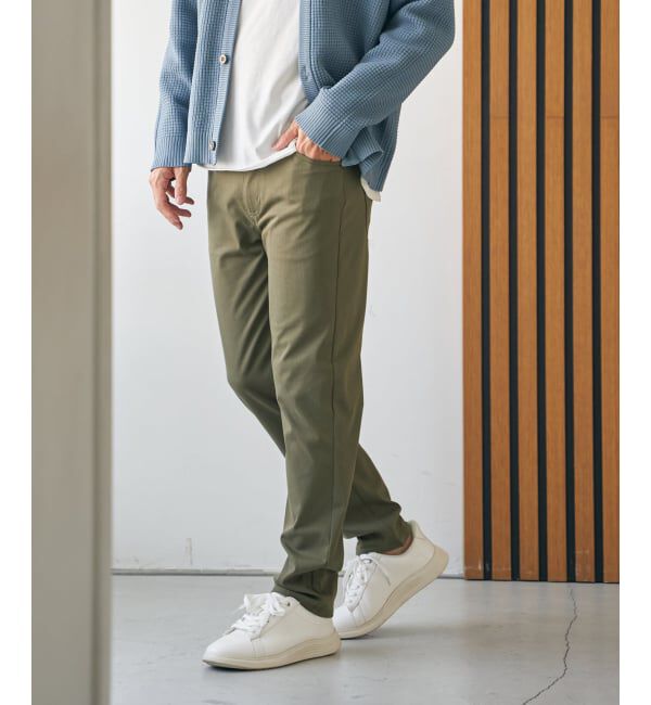 ikka「【雑誌MonoMax4月号掲載】GOKU楽パンツ EASY STRETCH 5ポケット「小泉孝太郎さん着用モデル」」|その他|
