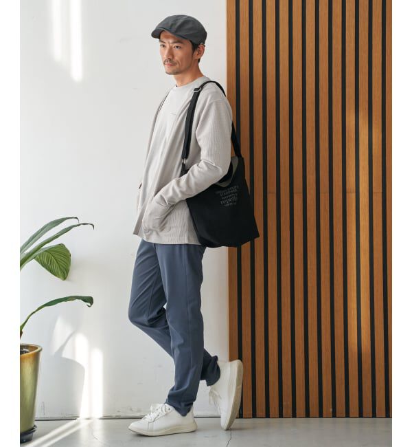 ikka「【雑誌MonoMax4月号掲載】GOKU楽パンツ EASY STRETCH 5ポケット「小泉孝太郎さん着用モデル」」|その他|