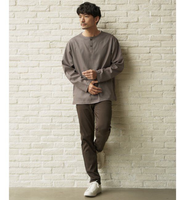 ikka「【雑誌MonoMax4月号掲載】GOKU楽パンツ EASY STRETCH 5ポケット「小泉孝太郎さん着用モデル」」|その他|