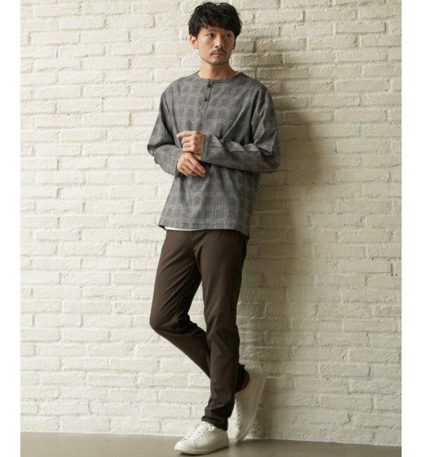 ikka「【雑誌MonoMax4月号掲載】GOKU楽パンツ EASY STRETCH 5ポケット「小泉孝太郎さん着用モデル」」|その他|