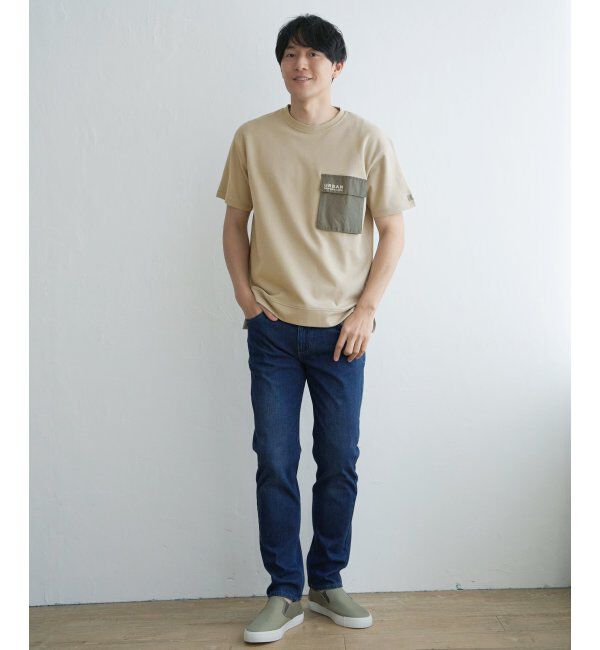 ikka「URBAN NATURE LIFE フラップポケットTシャツ」|Tシャツ・カットソー|