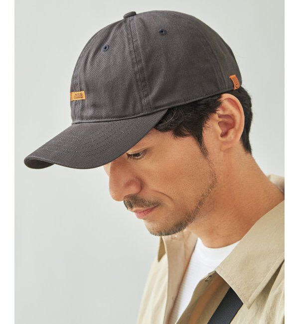 ikka「UNIVERSAL OVERALL ユニバーサルオーバーオール ツイルロゴネームキャップ」|その他|チャコール