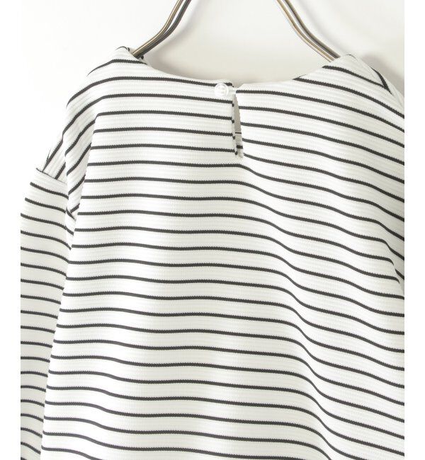 ikka kids「【親子コーデ】リップルタック裾フリルプルオーバー（120~160cm）」|Tシャツ・カットソー|
