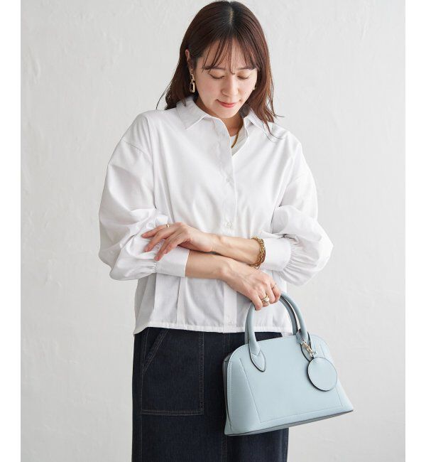 ikka「【雑誌InRed4月号掲載】ドロストロングテールシャツ【親子コーデ】」|シャツ・ブラウス|