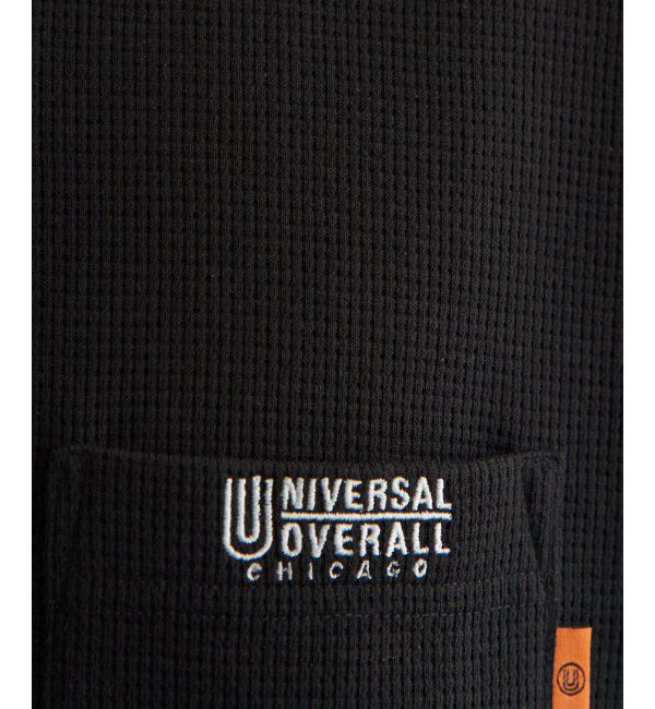 ikka「UNIVERSAL OVERALL ユニバーサルオーバーオール DAILYワンポイント刺繍Tシャツ」|Tシャツ・カットソー|