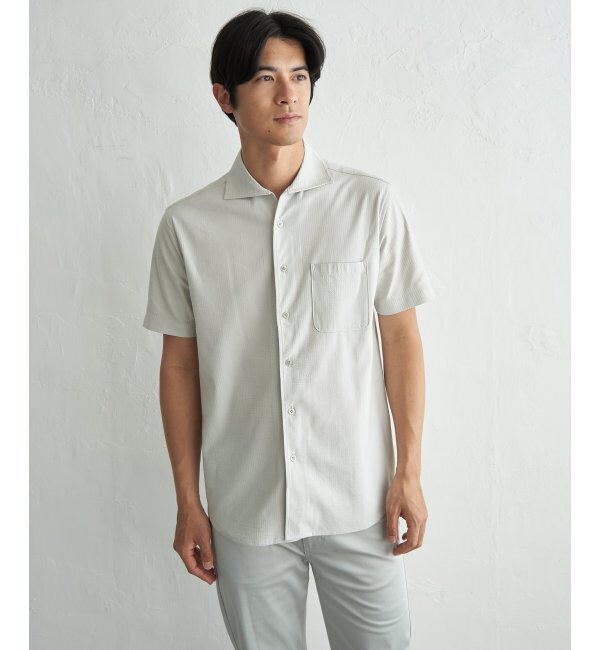 IKKA LOUNGE「アーバンＤＲＹレイカンオープンポロ」|Tシャツ・カットソー|