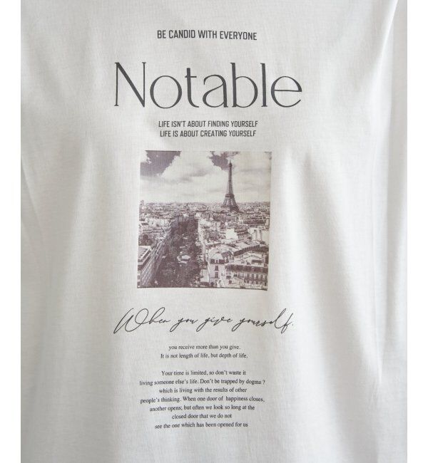 ikka「【接触冷感】ロゴフォトチュニックTシャツ」|その他|