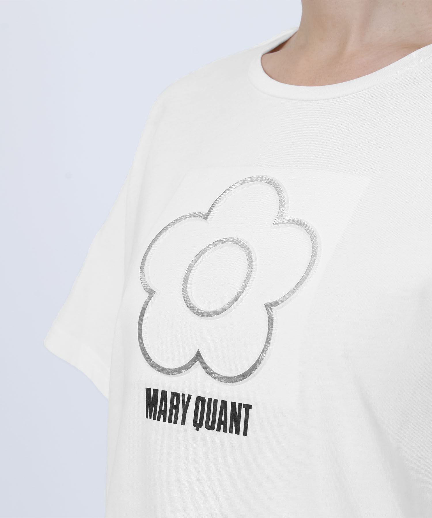 MARY QUANT「エンボスプリント Tシャツ」|Tシャツ・カットソー|