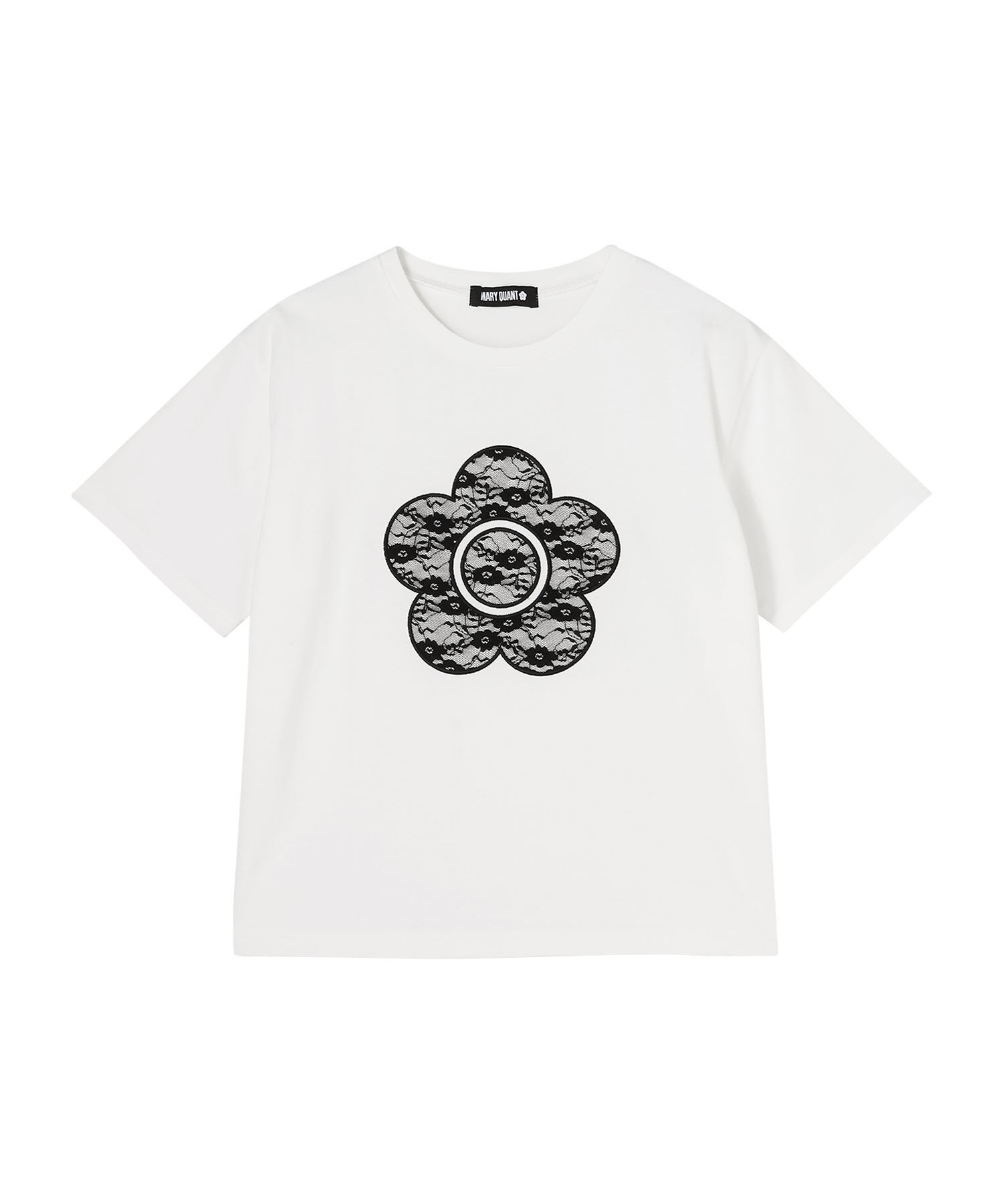 MARY QUANT「レースデイジー Tシャツ」|Tシャツ・カットソー|ホワイト