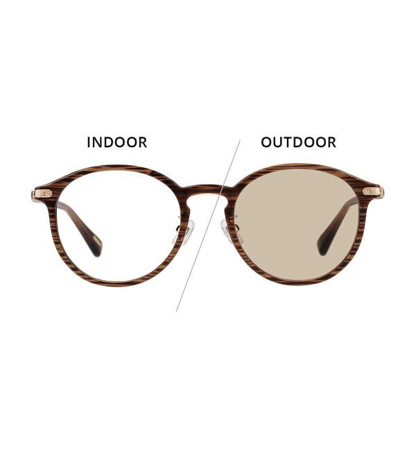  「【WEB限定】Zoff｜UNITED ARROWS 調光サングラス | 紫外線対策 UVカット ユナイテッドアローズ  」|サングラス|