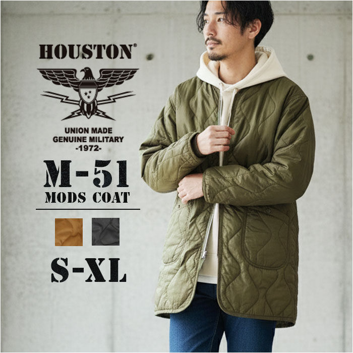 BACKYARD FAMILY「HOUSTON M-51 通販 キルティングコート キルティングジャケット キルティング ブルゾン」|その他|