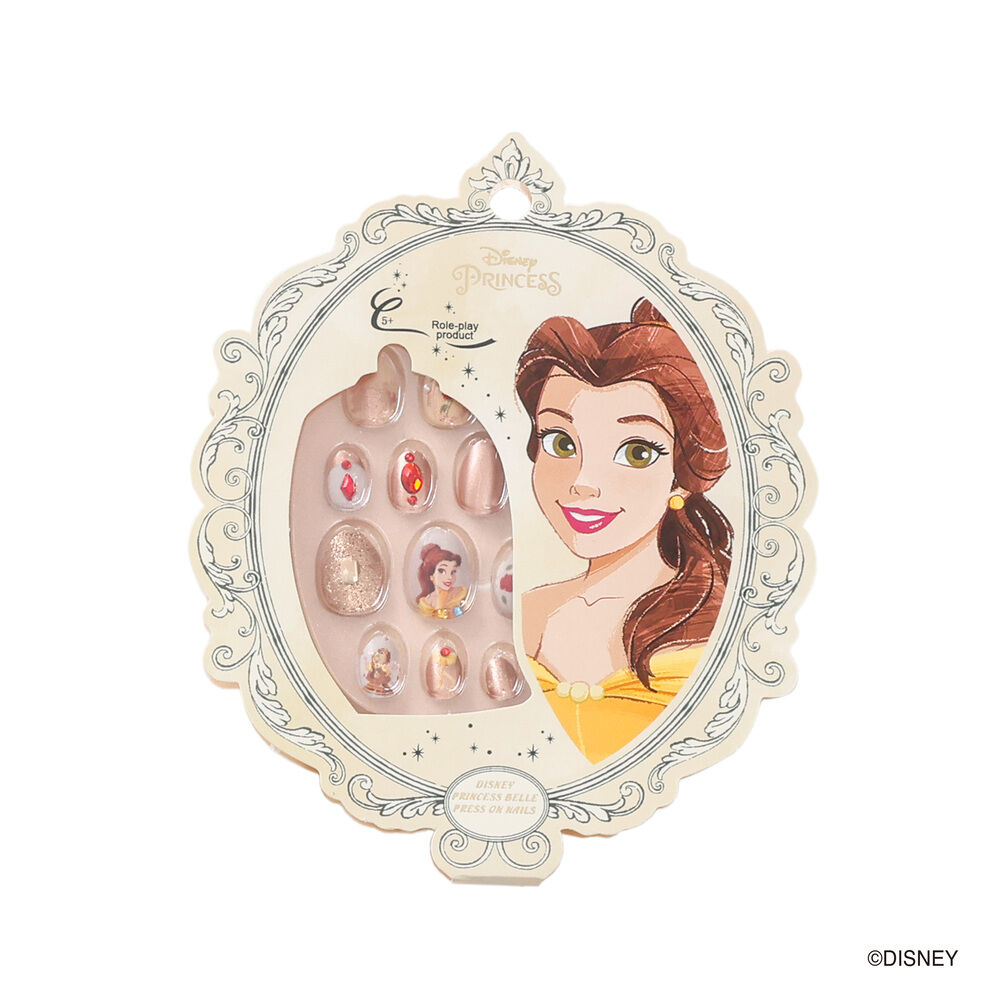 BACKYARD FAMILY「ディズニープリンセス ネイルチップ 通販 キッズ ネイル ディズニー プリンセス つけ爪 つけづめ」|フィギュア・ホビー|イエロー1