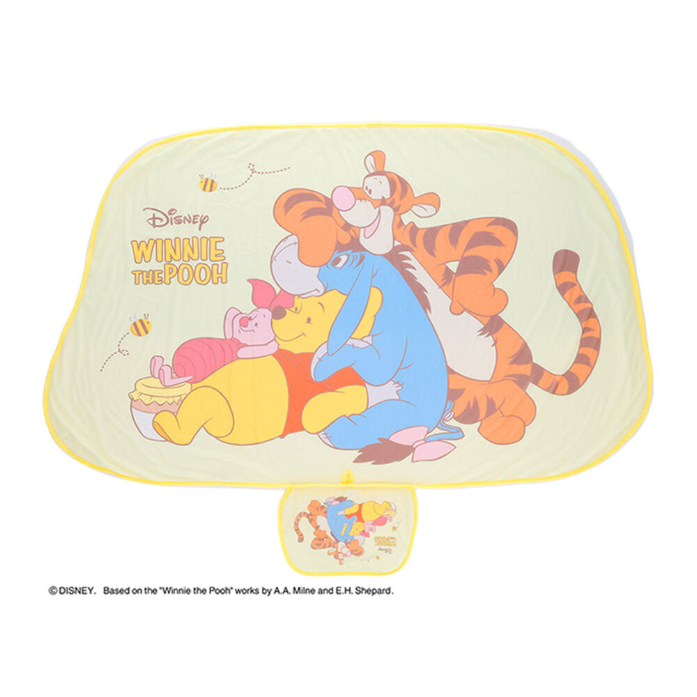 BACKYARD FAMILY「ブランケット ダイカット 冷感 キャラクター 通販 ダイカットブランケット ひざ掛け 膝掛け 膝掛」|ブランケット|イエロー1