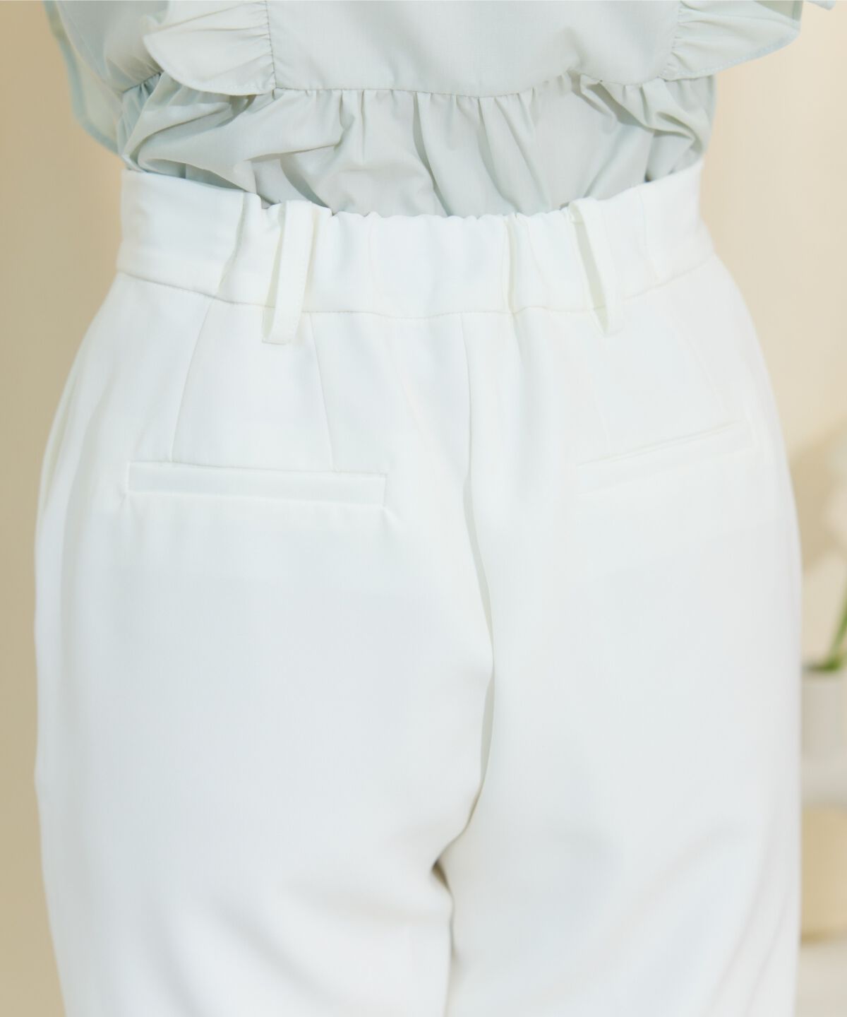 WILLSELECTION「パールデザインテーパードパンツ」|その他|