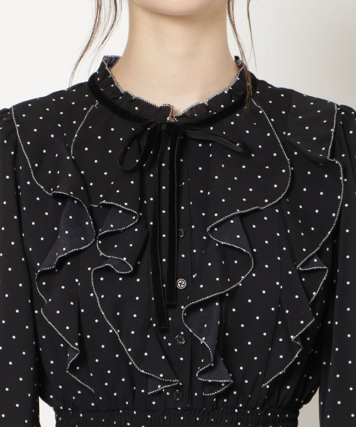 WILLSELECTION「ラッフルフリルティアードワンピース」|ワンピース|