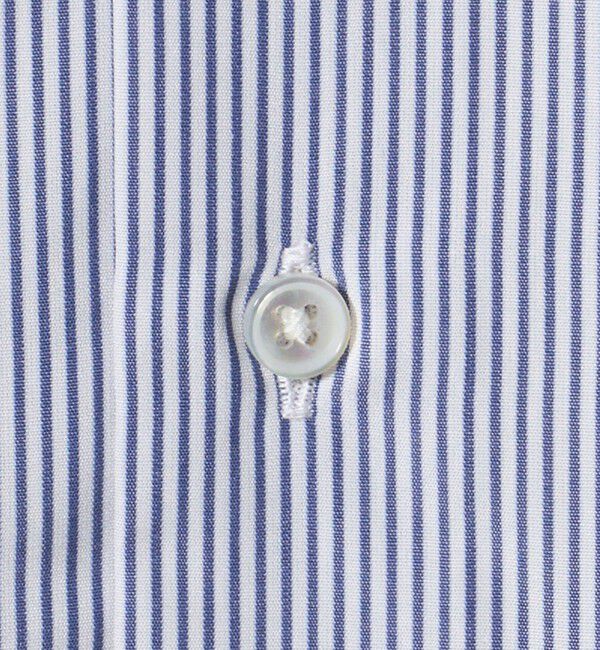 UNITED ARROWS「イージーケア AG キャンディストライプ セミワイドカラーシャツ -抗菌防臭-」|シャツ・ブラウス|