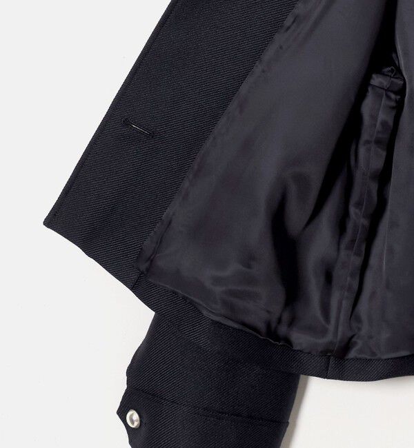 UNITED ARROWS「T/W ショート ジャケット」|ステンカラーコート|