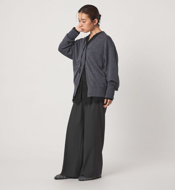 UNITED ARROWS green label relaxing「【結論シリーズ】ミルフィーユレースブラウス」|シャツ・ブラウス|