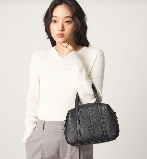 UNITED ARROWS green label relaxing「＜MILOS＞ボストンバッグ」|ショルダー・メッセンジャー|BLACK