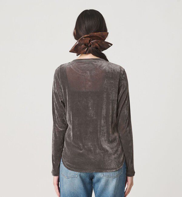 BEAUTY&YOUTH UNITED ARROWS「フロッキーチュール ヘンリーネック カットソー」|Tシャツ・カットソー|
